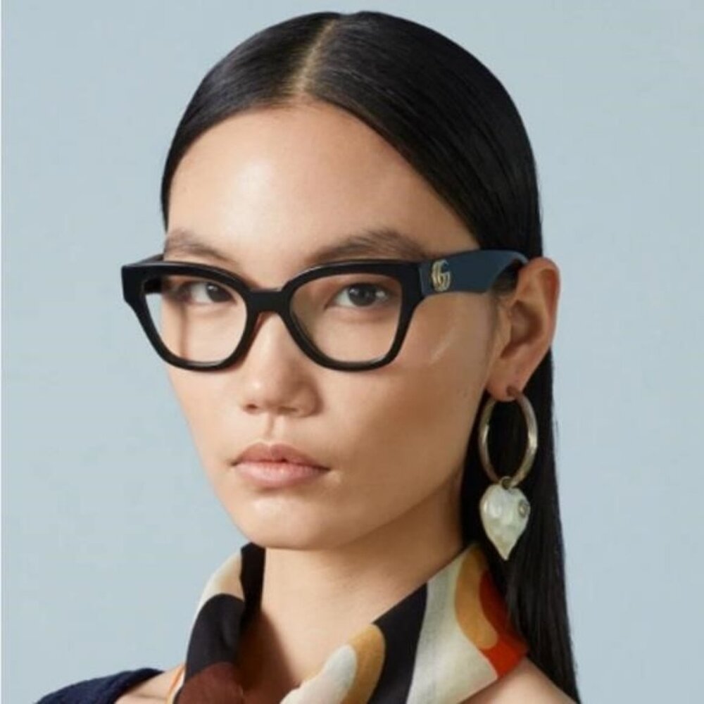 New Gucci Demo GG1424 Butterfly Ladies Fashion Optical Eyeglasses GG1424O 005 54